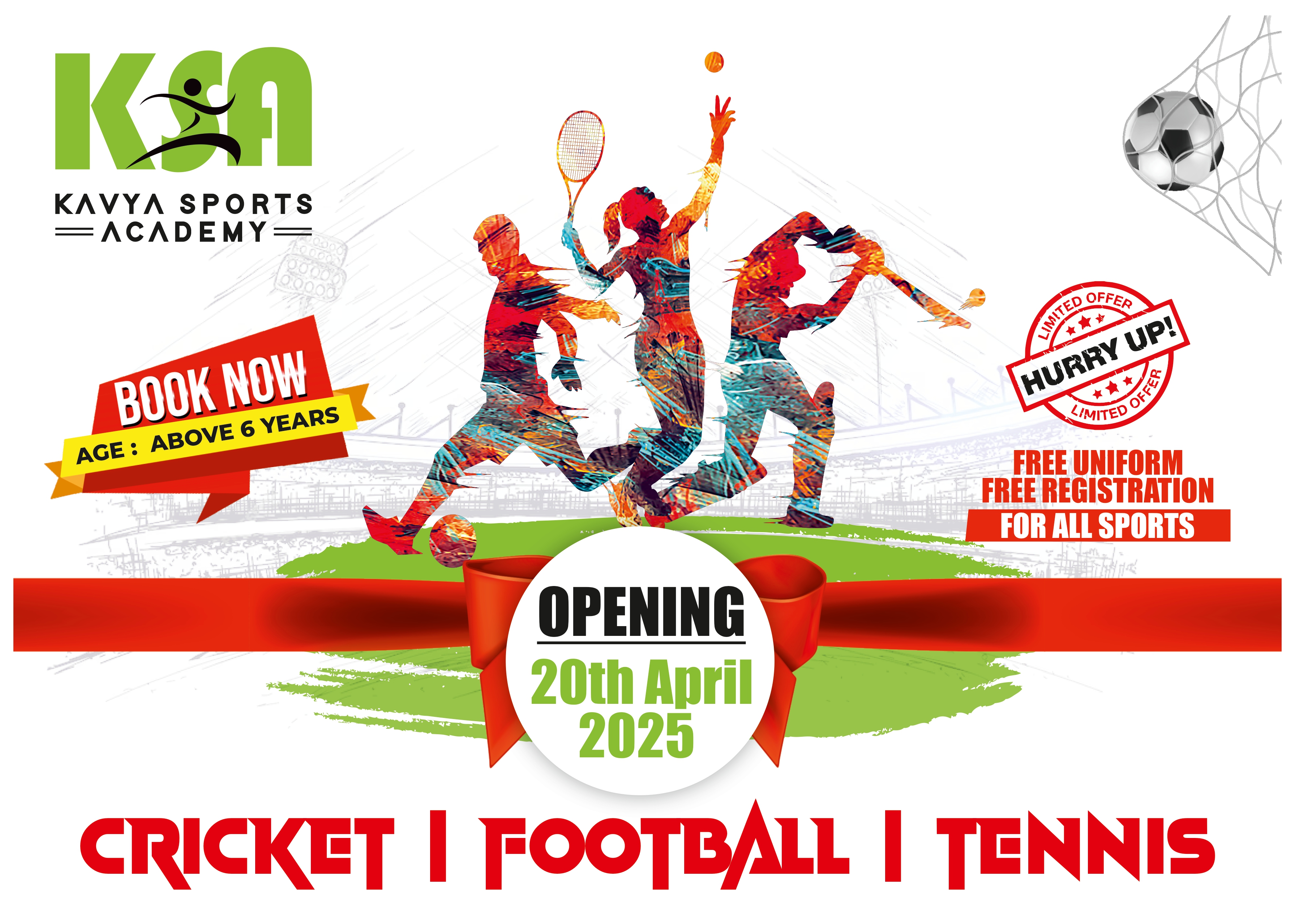 Kavya Sports Academy | Chandkeda's No.1 Premier Sports Academy